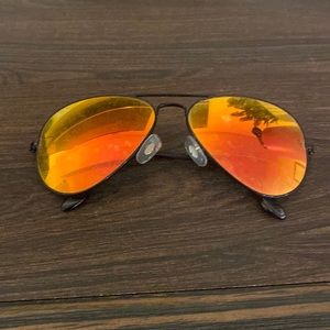 Orange Raybans